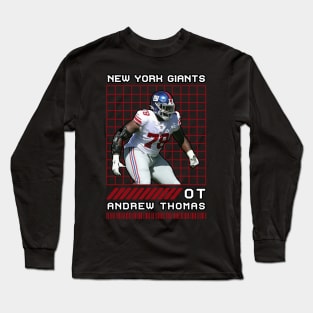 ANDREW THOMAS - OT - NEW YORK GIANTS, Long Sleeve T-Shirt